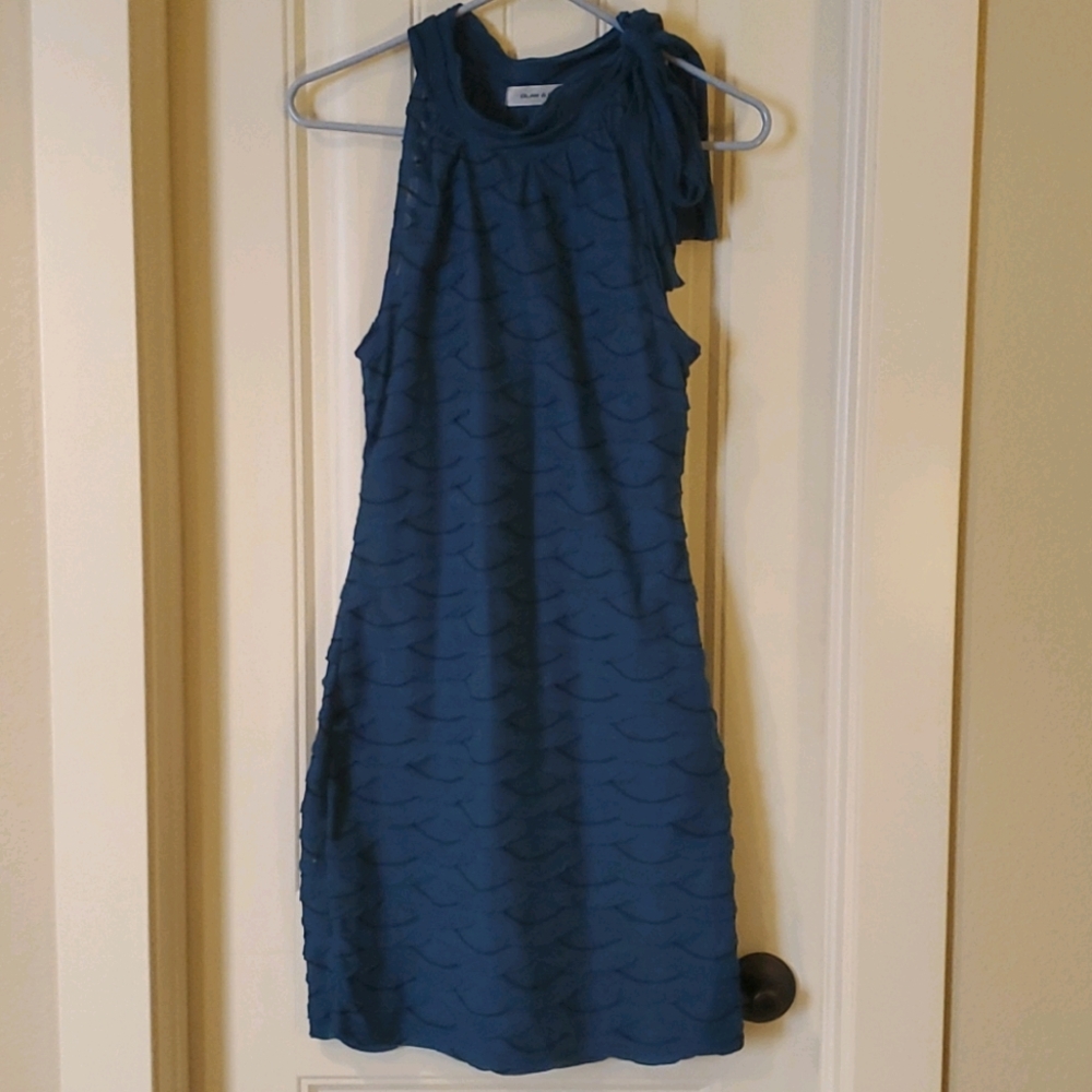 Teal dress